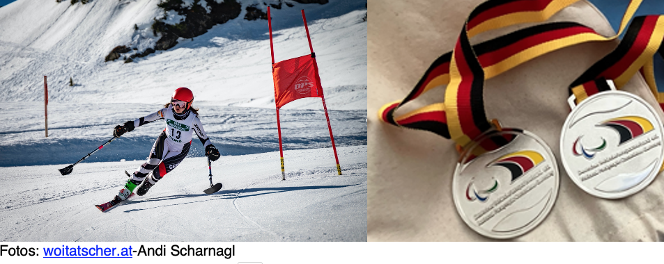 Merle Heß vom Skiclub Schliersee  wird zweifache Deutsche Vizemeisterin!